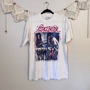 Aerosmith Vintage‎ Single Stitch 1993 Summer Tour Tee